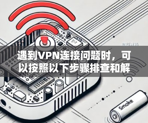 遇到VPN连接问题时，可以按照以下步骤排查和解决